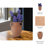 Keneen Handcrafted Terracotta Pottery Vase with Amphora Shape and Handles - Rustic Decorative Accent for Home Decor-89110090