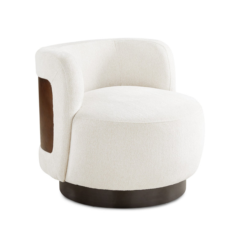 Chaise d'appoint pivotante Ohio