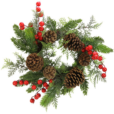 Faux 15'' Wreath