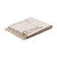 Linna 100% Cotton Ivory/Natural 50"X70" Throw Blanket