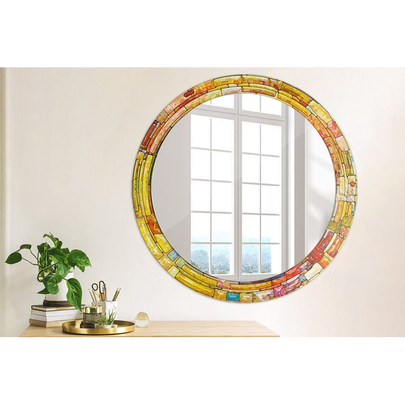 Huldar Glass Flat Wall Mirror