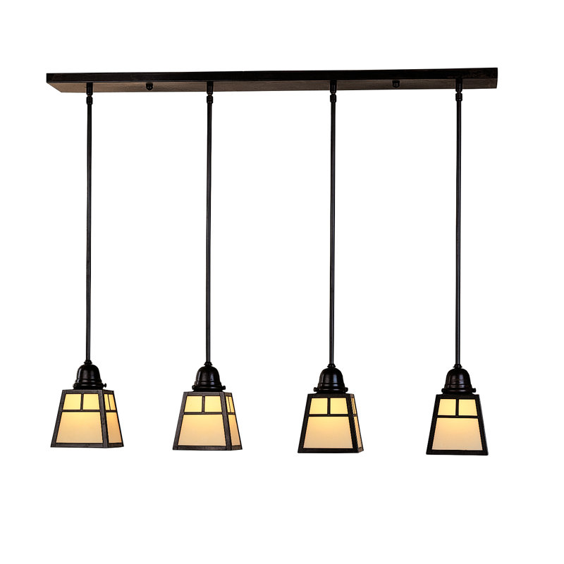 A-line 4 - Light Pendant, Gold White Iridescent, Verdigris Patina, Yes