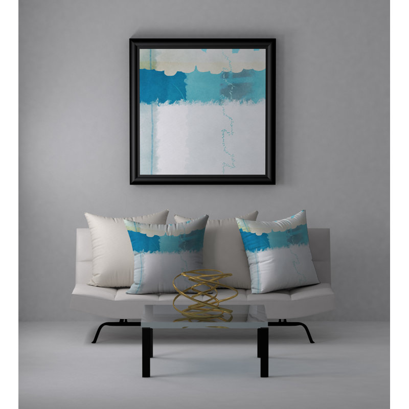 Coussin décoratif carré robuste et sain, 24 po x 24 po