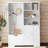 Hall Tree with Storage Bench, Shelves, Cabinets, Drawers, Hooks-115757650