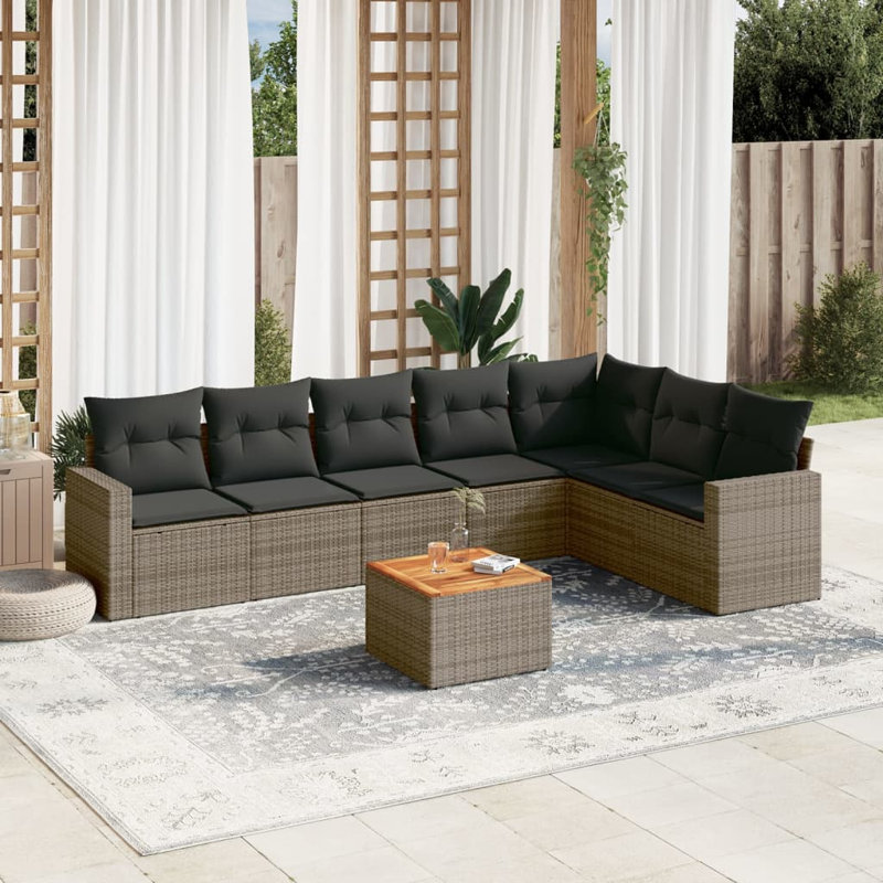 Ensemble de canapé de jardin Vidaxl