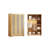 Simple Rattan Woven  Wardrobe