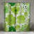 Floral blanc / vert clair