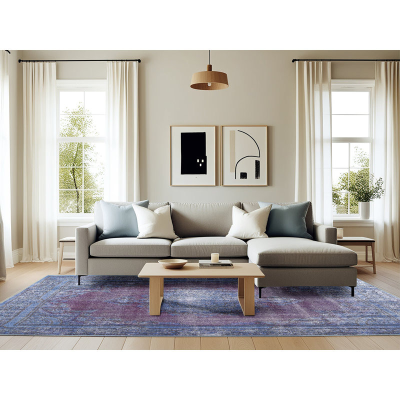 Amoll Indoor Rug, Rectangle 6' x 9'