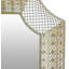Heatherly Metal Flat Mirror