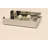 Tissue Holder Silver With Ball - 9"L-1395432035