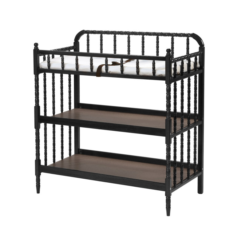 Jenny Lind Changing Table, Ebony Black