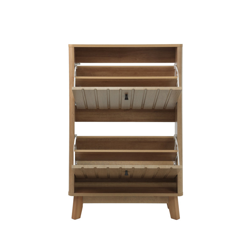 23.6-inch entryway shoe cabinet