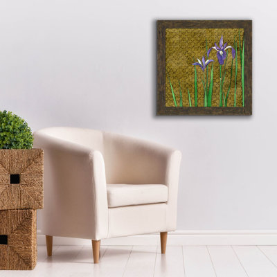 Toile épique Graffiti «Exotic Garden 3» par Chariklia Zarris, 26 po x 26 po