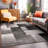 Damarus Geometric Gray/Ivory/Black Area Rug-521682289