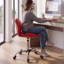 Muskoka Swivel Desk Chair Faux Leather With Adjustable Height, UKFR Certified-219053822