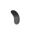Augustine Minimalist Modern Black LED Wall Light Flush Mounted Sconce