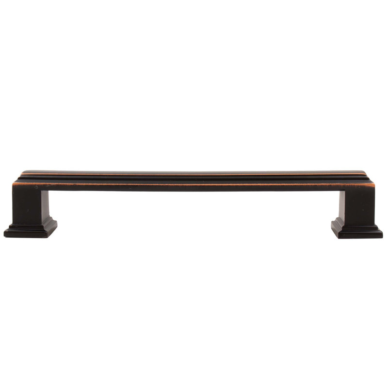 Poignée barre 5,05 po Metropolis, Bronze vintage