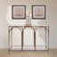 Candélabre de table en aluminium 23 po H