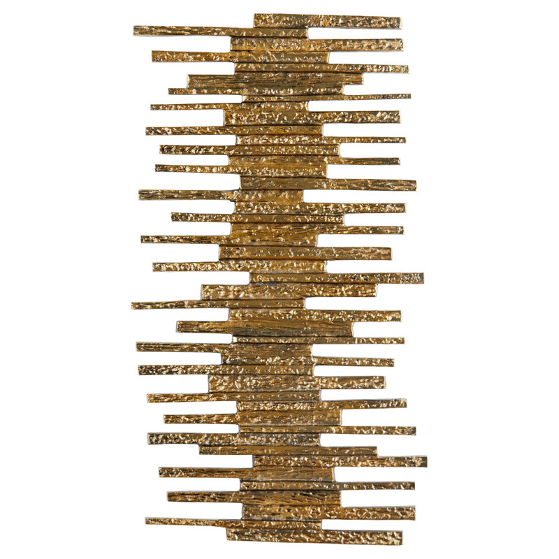 Ledger Metal Wall Decor, 34.5" H x 19.5" W x 1.25" D