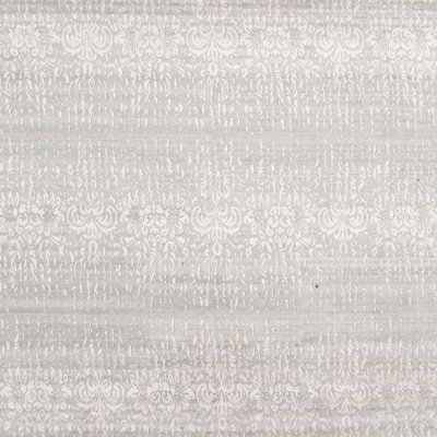 Tapis damassé ivoire