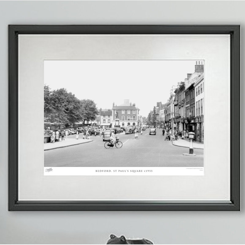 Bedford, St Paul - Single Picture Frame Print, 45cm H X 60cm W x 2cm D