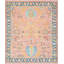 Oriental Area Rug in Salmon
