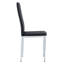 Ensemble de 4 chaises de salle à manger de style moderne, indispensables pour les maisons minimalistes.-129672812-129672817
