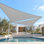 Colourtree Triangle Sun Shade Sail with Installation Hardware Kit