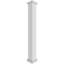 Colonne carrée classique en PVC lisse non effilée Craftsman, base standard et base standard-118304944-118304965
