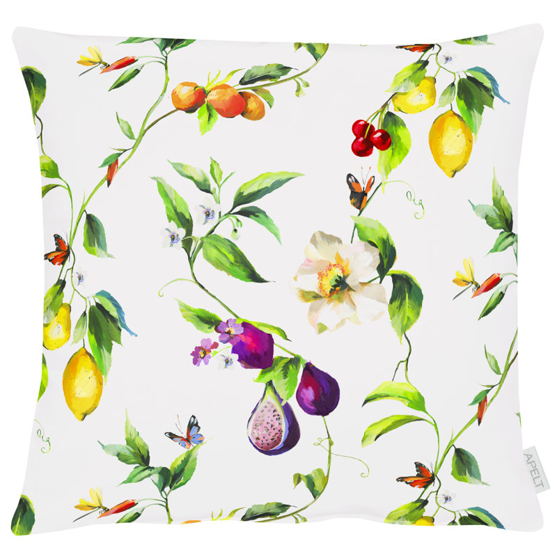 Floral Square Throw Cushion, 48 x 48cm