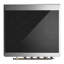 Cuisinière à induction 30 pouces avec 4 éléments à induction en vert émeraude Majestic III Series (garniture brunie)-124828608-124828619