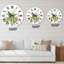 Succulent plante tropicale - horloge murale-60327896