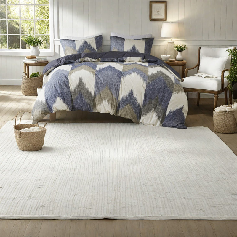 Ensembles de literie en coton durable, style multicolore moderne pour la maison