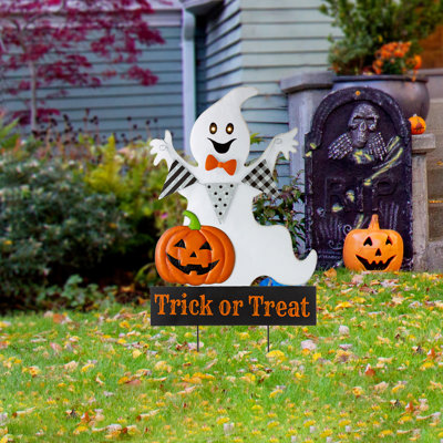 Yard Stake Metal Halloween Decoration
