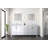Jacques 80 in W x 22 in D Double Bath Vanity and 30 in Mirrors-2088644623