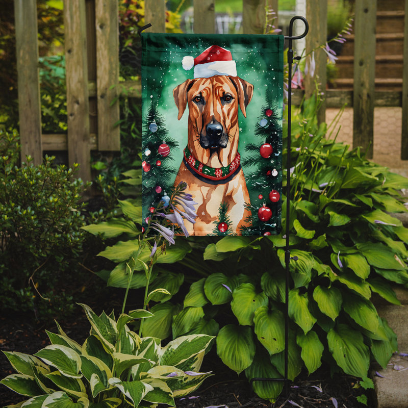 Double Sided Polyester Christmas, 15.5'' H x 11.25'' W