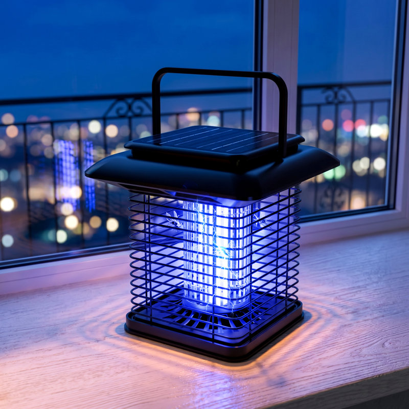 Piège à moustiques 2 en 1 avec lumière décorative moderne