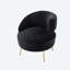 Fauteuil baquet doré-2115769743
