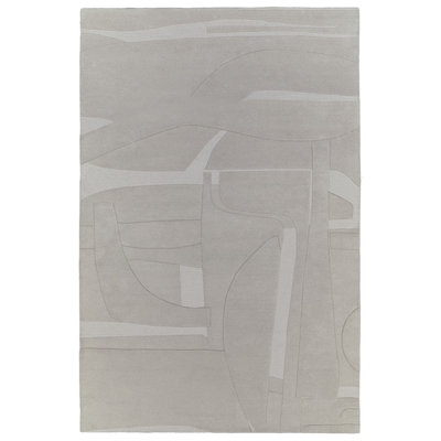 Wool Area Rug in Gris