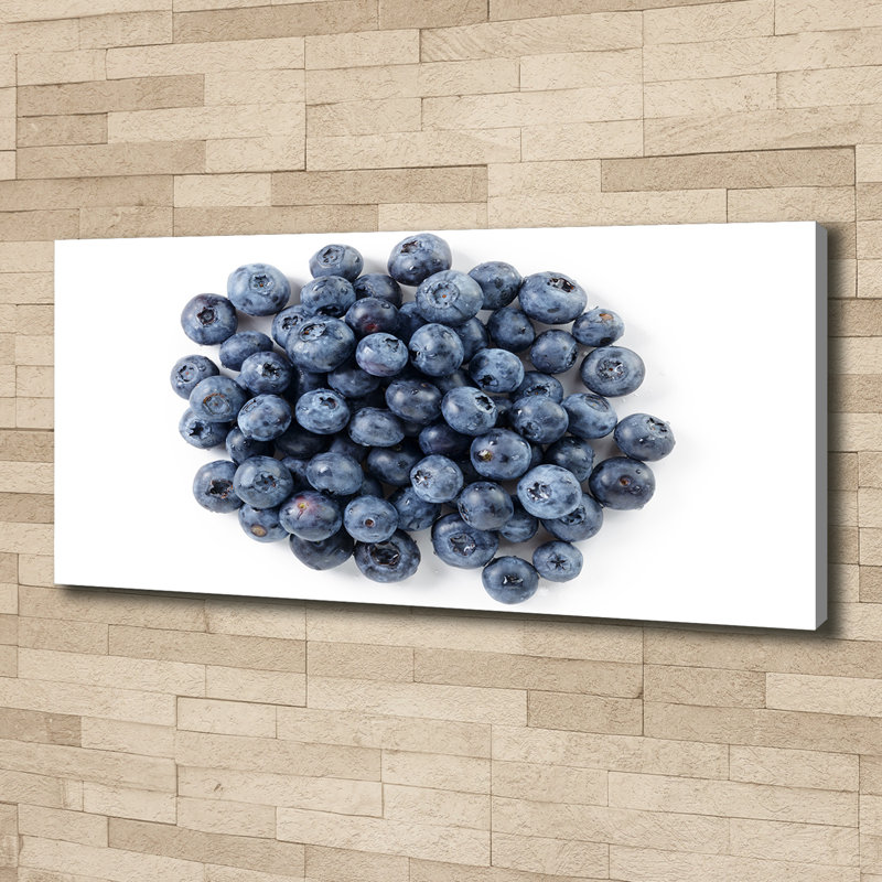 Blueberries - No Frame Print on Canvas