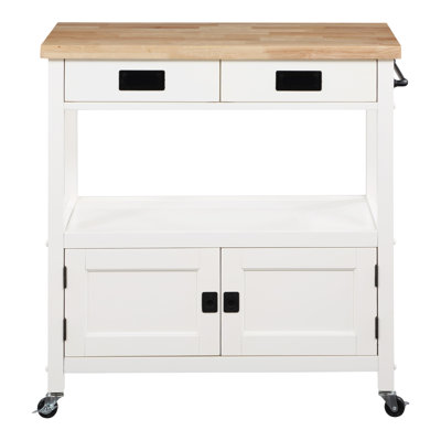 Brothwells Solid Wood Kitchen Cart