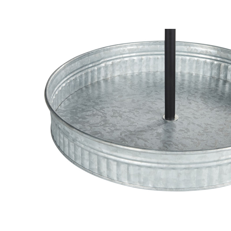 2-Tiered Cake Stand KOUIGN Silver Tiered Stand