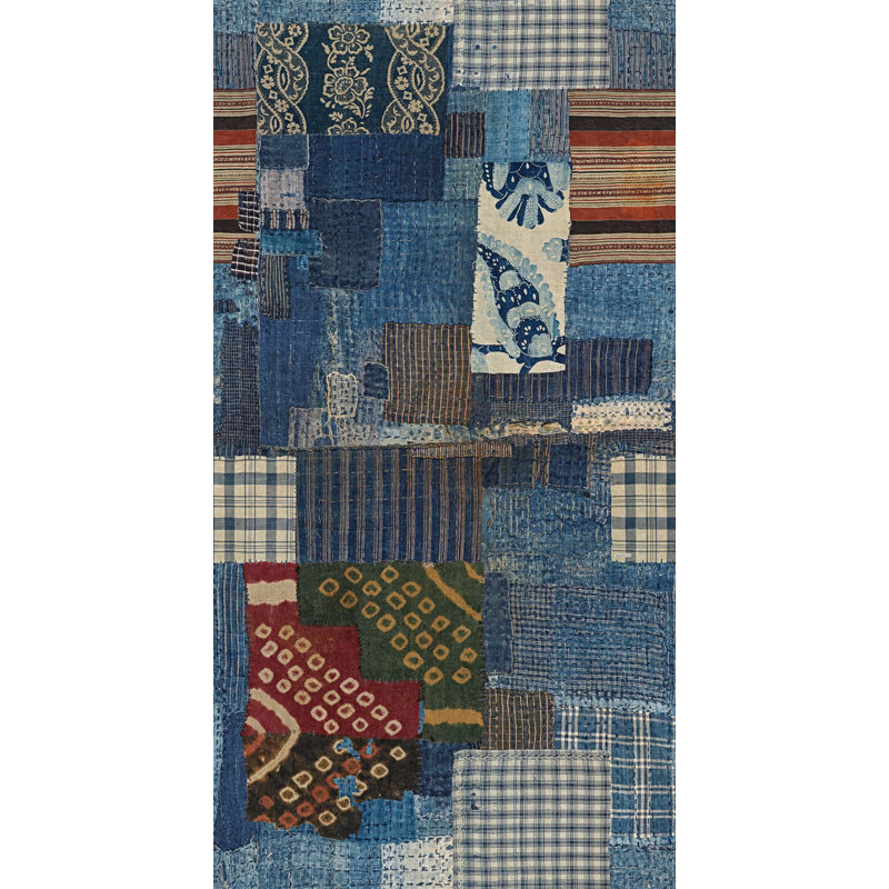 Woodstock Patchwork Wallpaper Roll