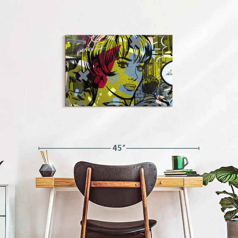 Leisha Man Hunter, 20" H x 30" W