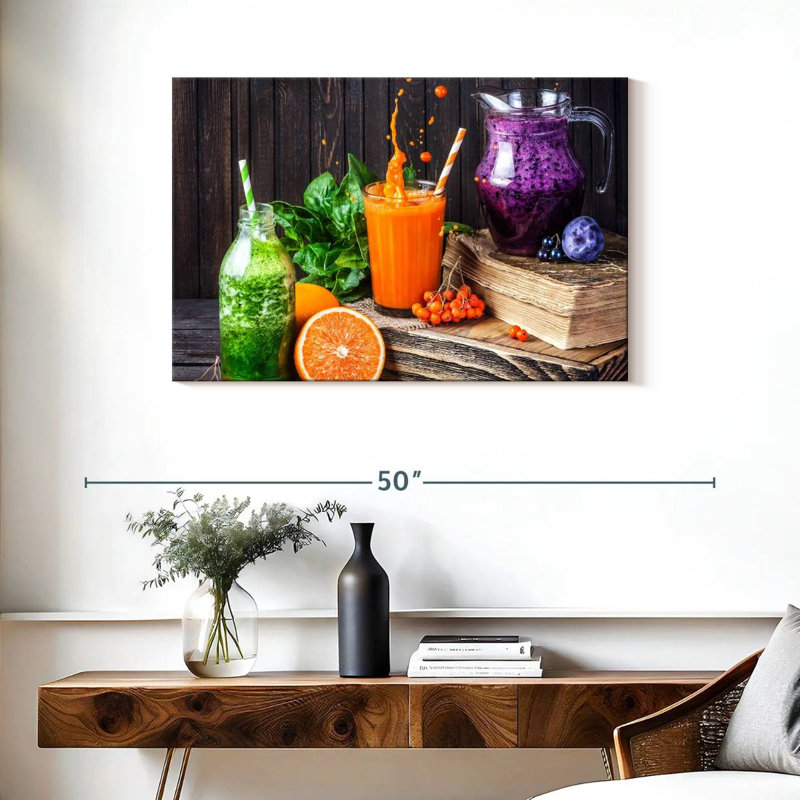 Yarlin Healthy Juices, 24" H x 36" W