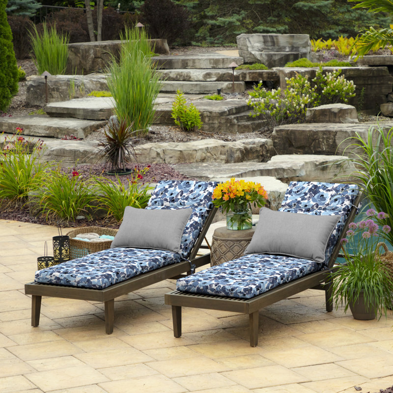 Coussin de chaise longue d'extérieur ARDEN 2,5 po