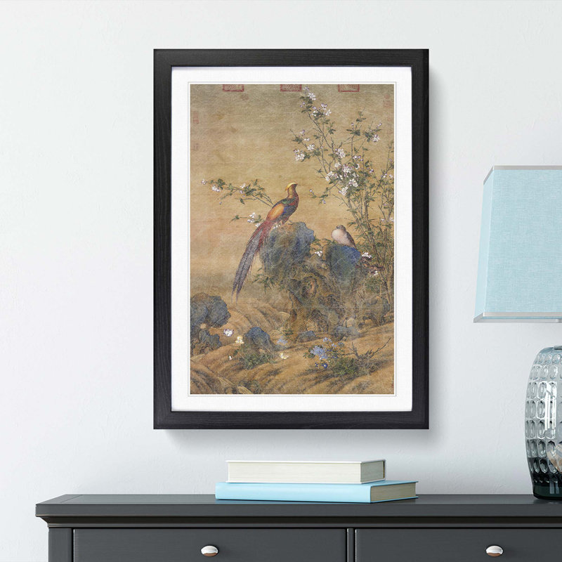 A Colourful Spring by Lang Shining - Framed Print, Black, 60cm H x 40cm W x 2cm D