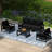 Patio Sectional 6-Piece Deep Seating Set With Black Frame-1488562402