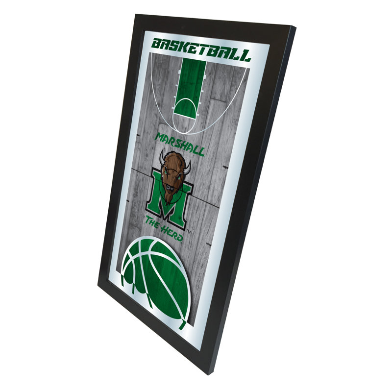 « basket mirror », impression encadrée NCAA, Marshall