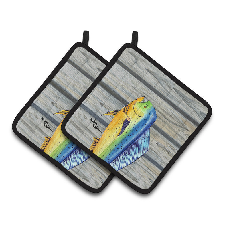 Caroline's Treasures Polyester Potholder Set